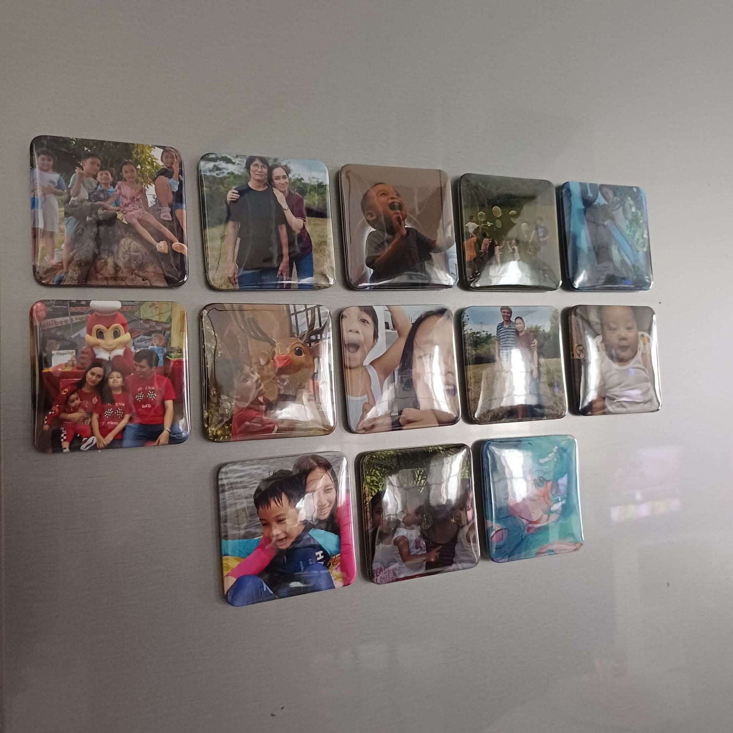 Customized Ref Magnet Photo 5.10cm (5 Pieces Minimum Order)