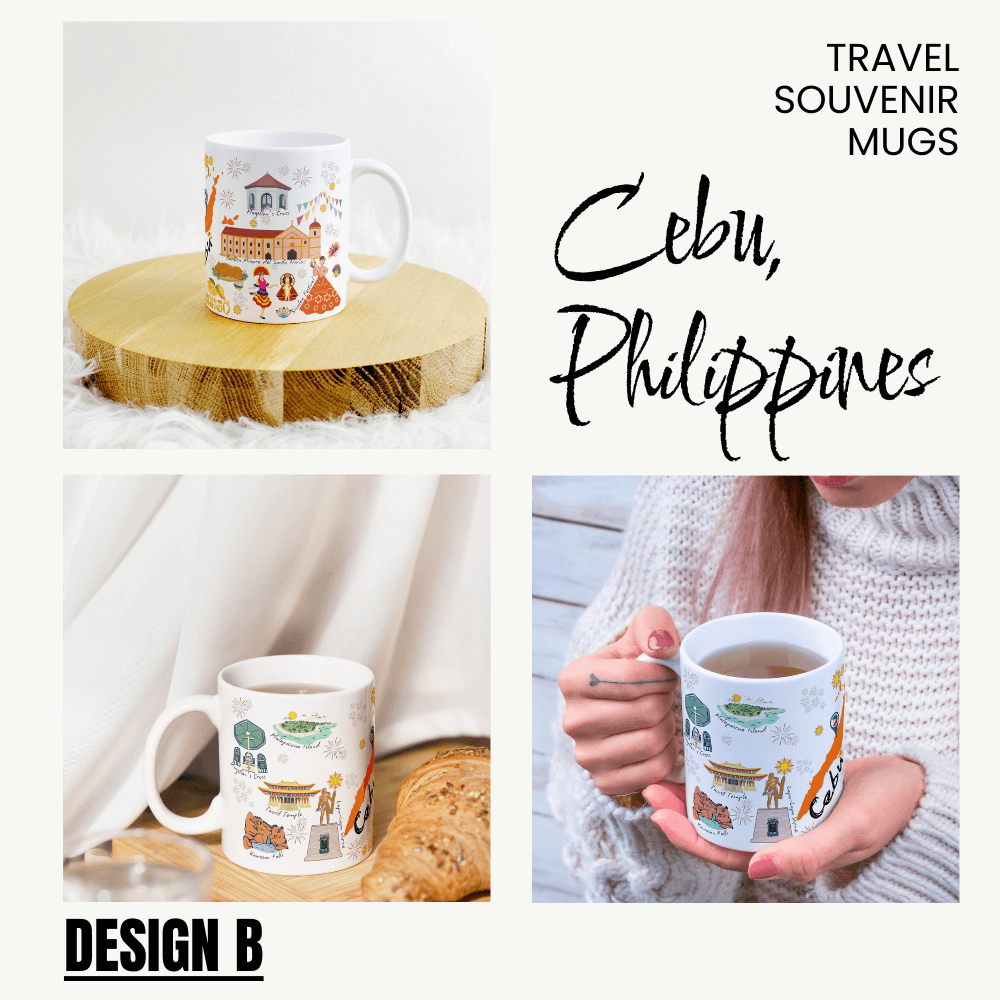 Cebu Philippines Travel Souvenir Mugs 11oz Ceramic Mug