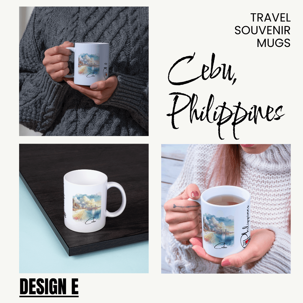 Cebu Philippines Travel Souvenir Mugs 11oz Ceramic Mug