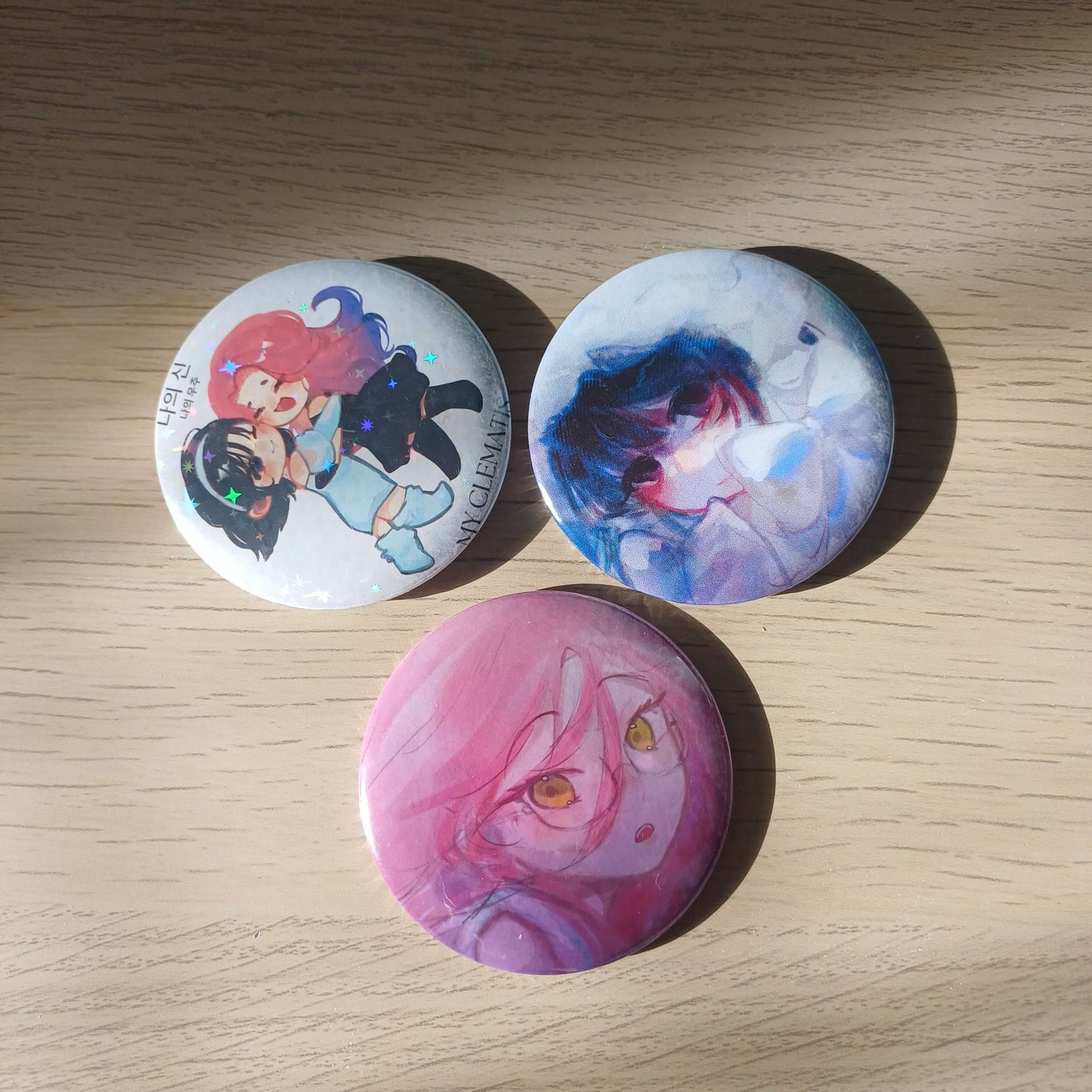 Kyi Su Collab [ Alien Stage ] / MiziSua Fanmade Art 58mm Pocket Mirror