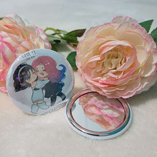Kyi Su Collab [ Alien Stage ] / MiziSua Fanmade Art 58mm Pocket Mirror