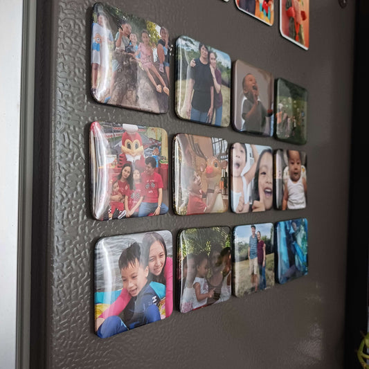 Customized Ref Magnet Photo 5.10cm (5 Pieces Minimum Order)