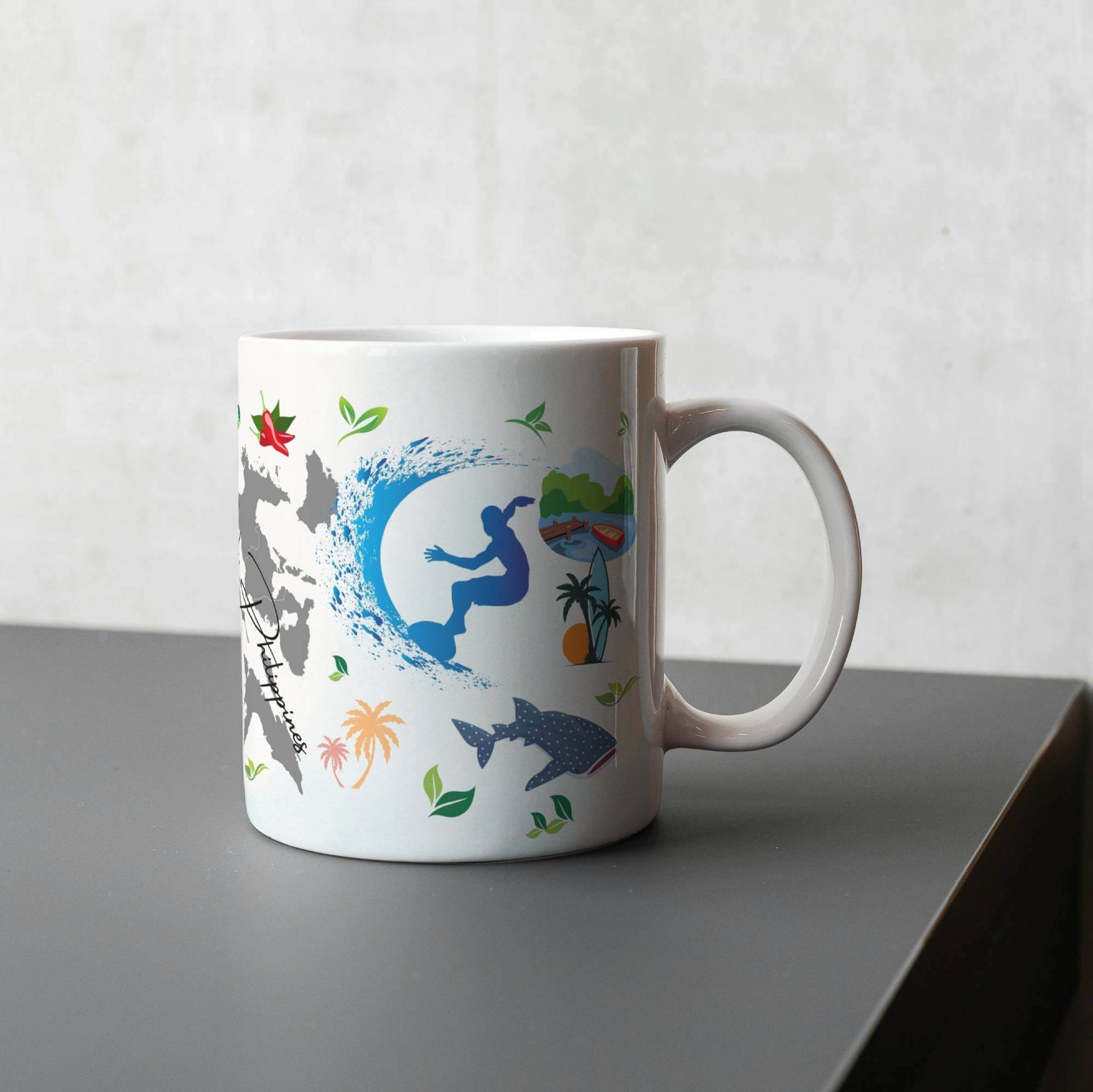 Bicol Philippines Travel Souvenir Mugs 11oz Ceramic Mug