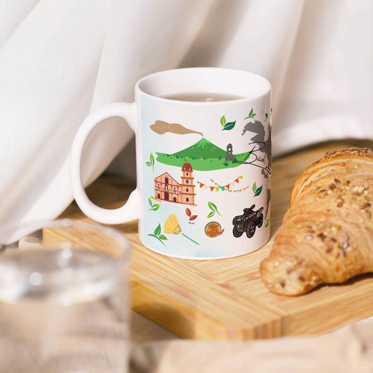 Bicol Philippines Travel Souvenir Mugs 11oz Ceramic Mug