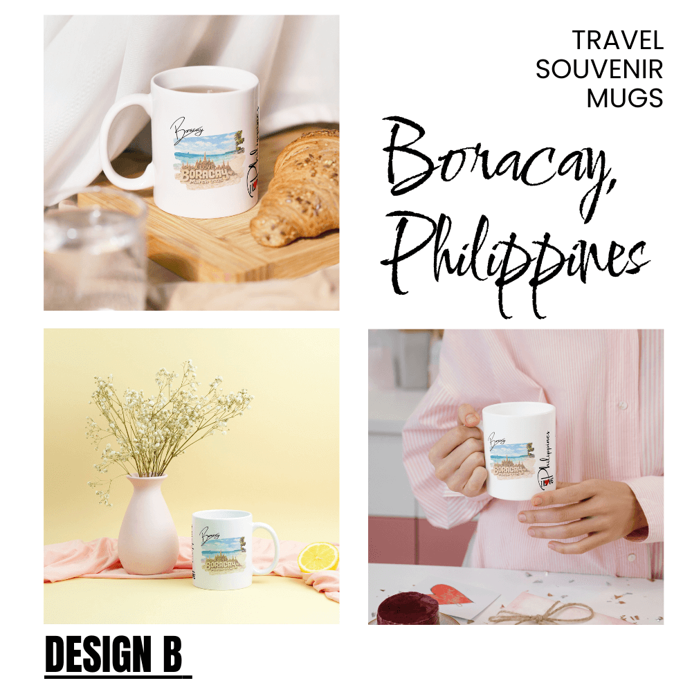 Boracay Philippines Travel Souvenir Mugs 11oz Ceramic Mug