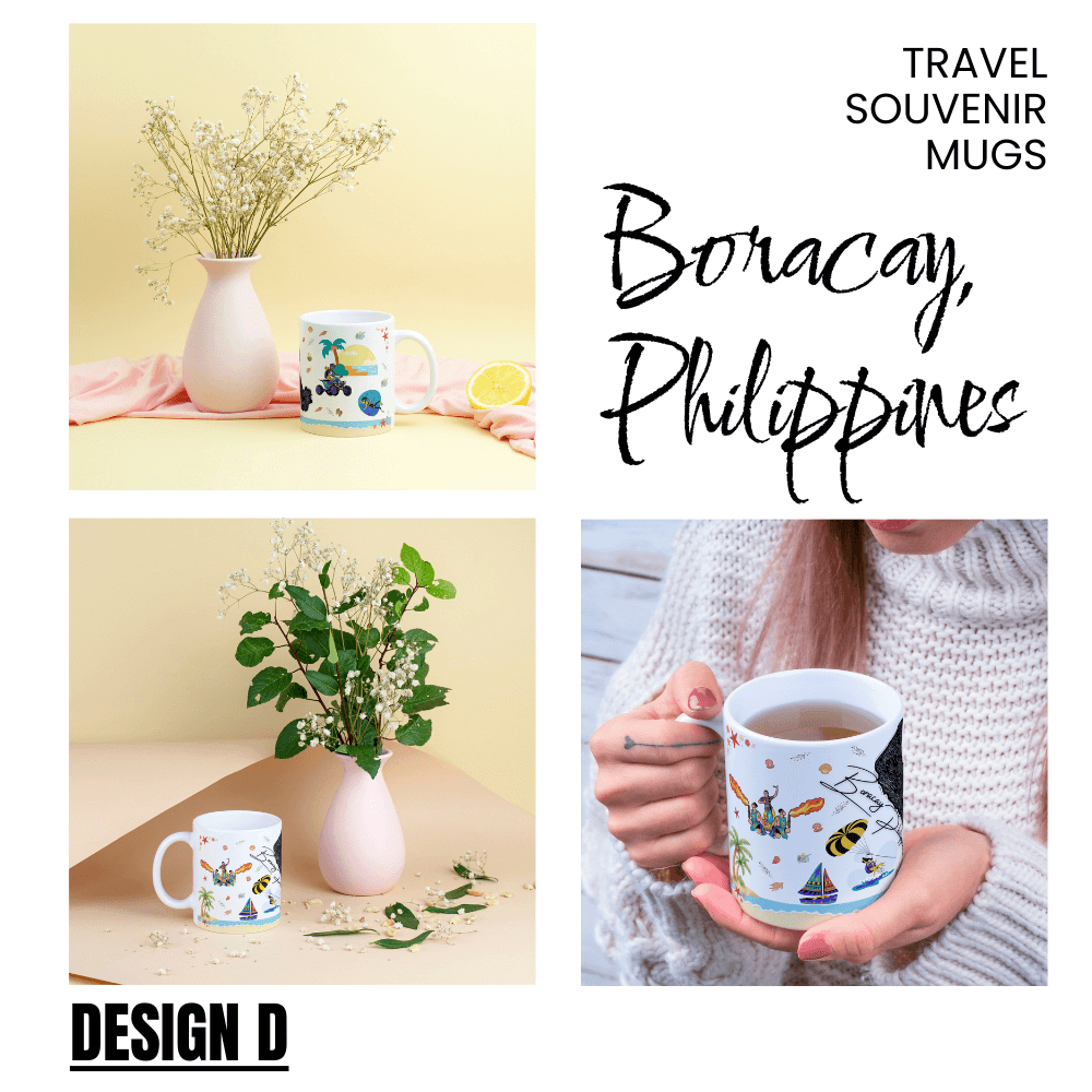 Boracay Philippines Travel Souvenir Mugs 11oz Ceramic Mug