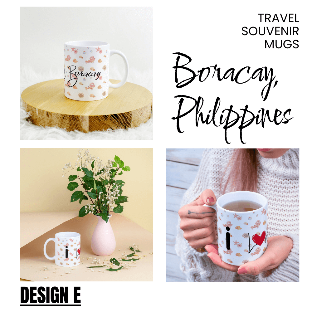 Boracay Philippines Travel Souvenir Mugs 11oz Ceramic Mug