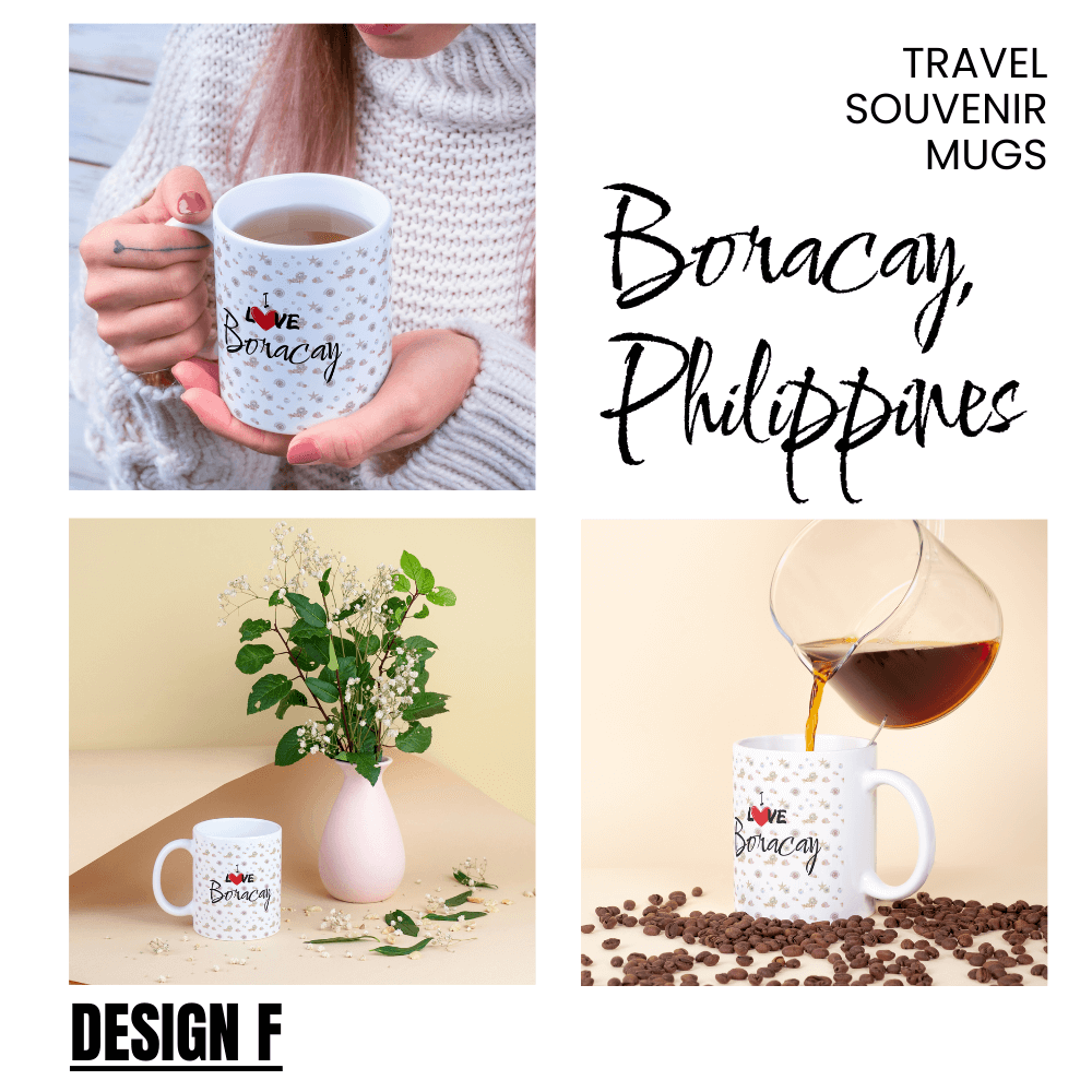 Boracay Philippines Travel Souvenir Mugs 11oz Ceramic Mug