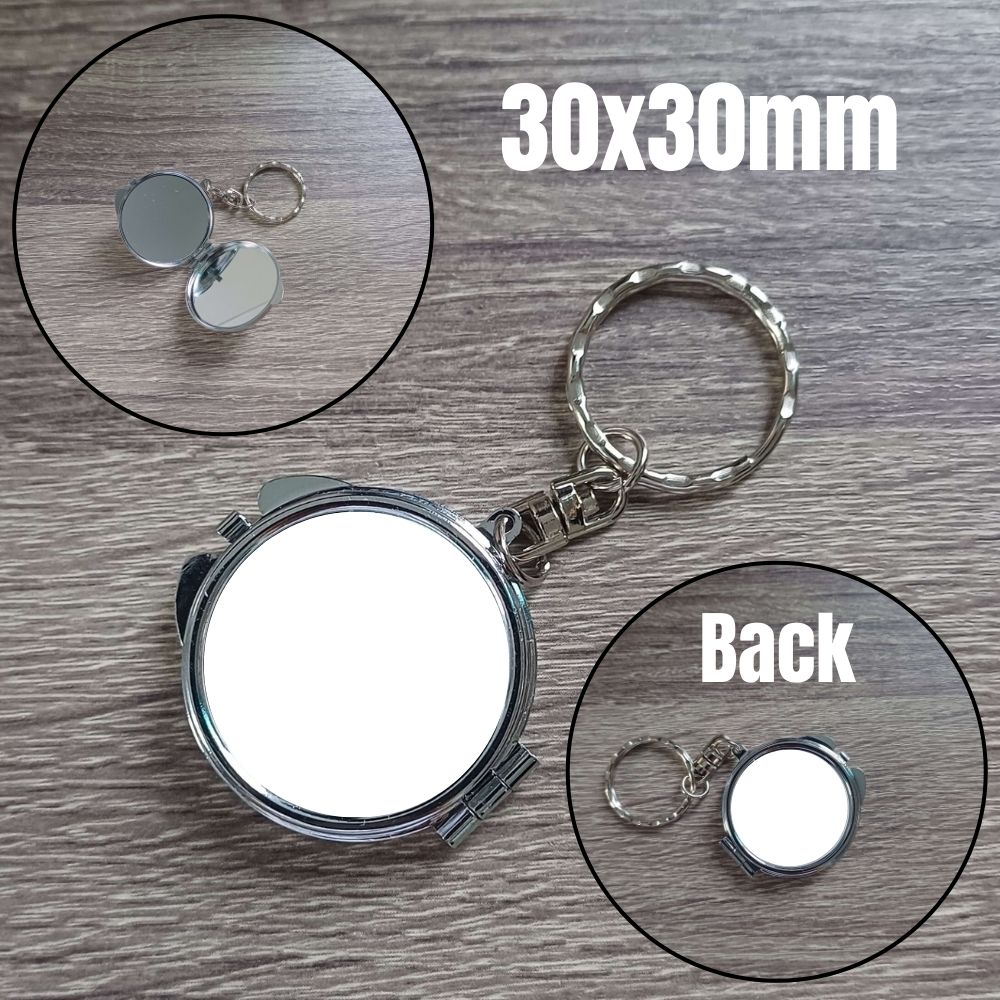 Personalized Customized Pocket Mirror Perfect for Giveaway Personalized Gift