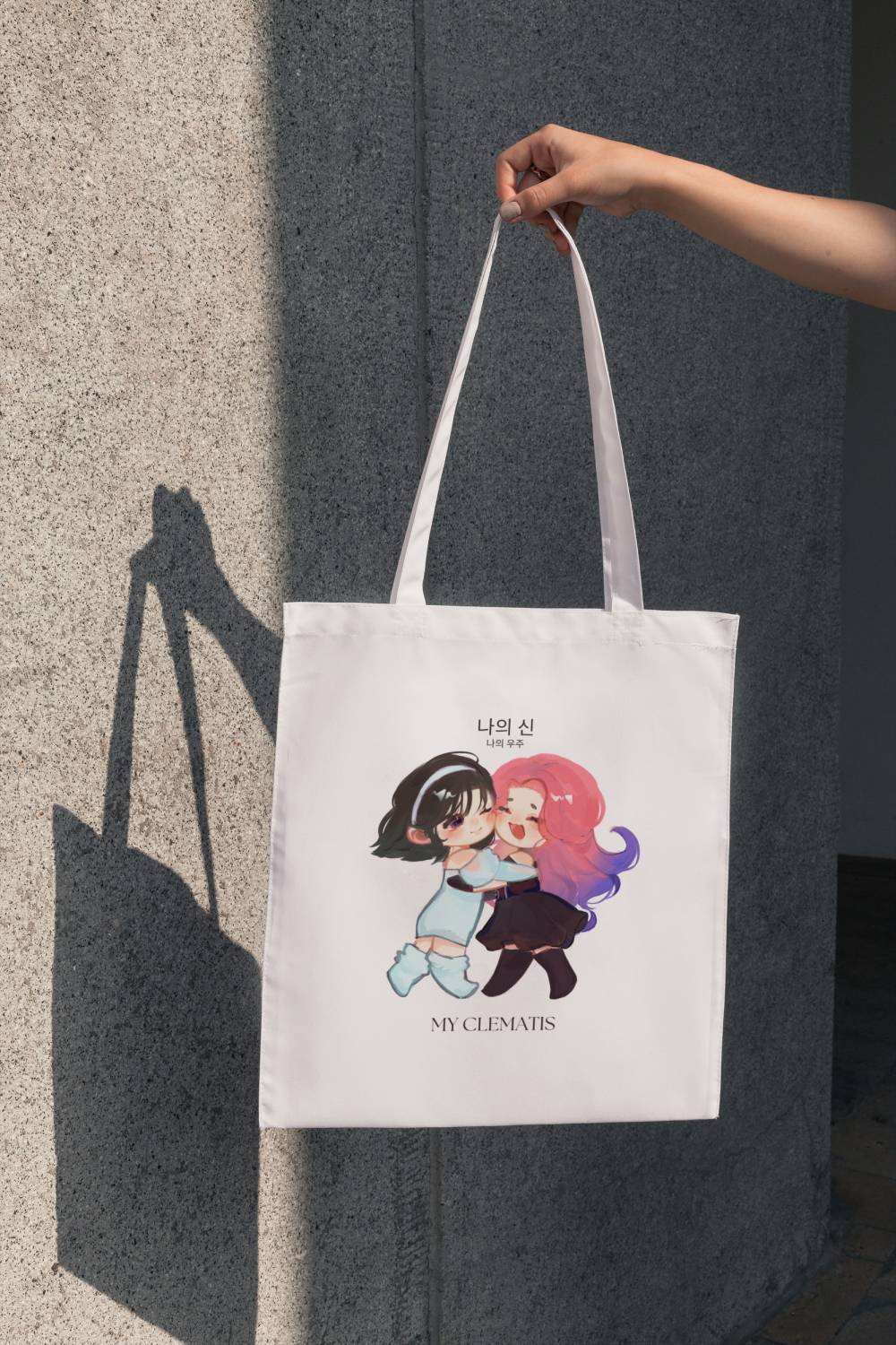 Kyi Su Collab [ Alien Stage ] / MiziSua Fanmade Art Canvas Tote Bag with Zipper
