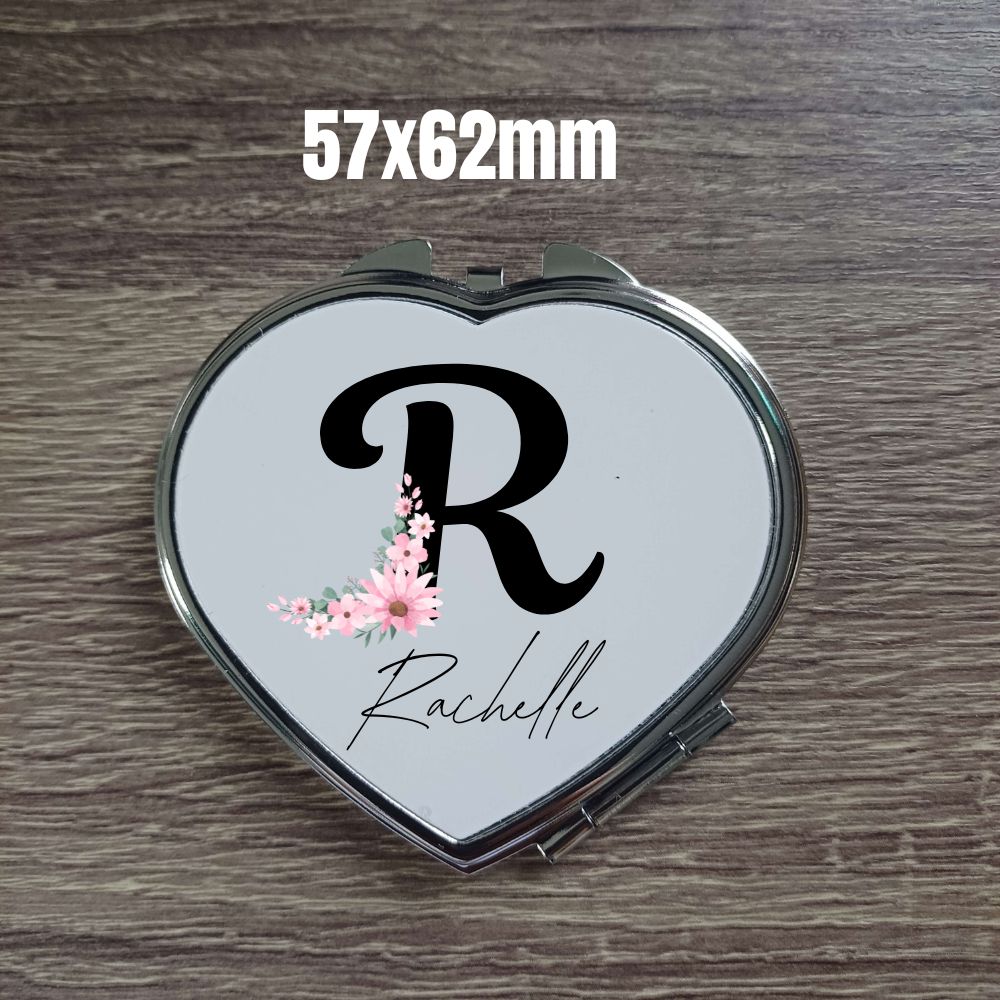Personalized Customized Pocket Mirror Perfect for Giveaway Personalized Gift