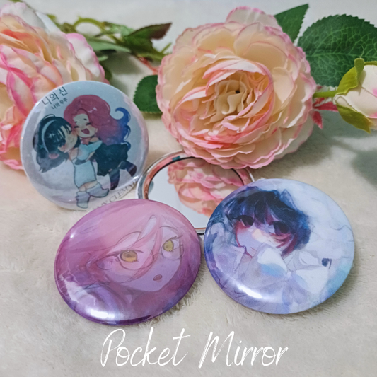 Kyi Su Collab [ Alien Stage ] / MiziSua Fanmade Art 58mm Pocket Mirror