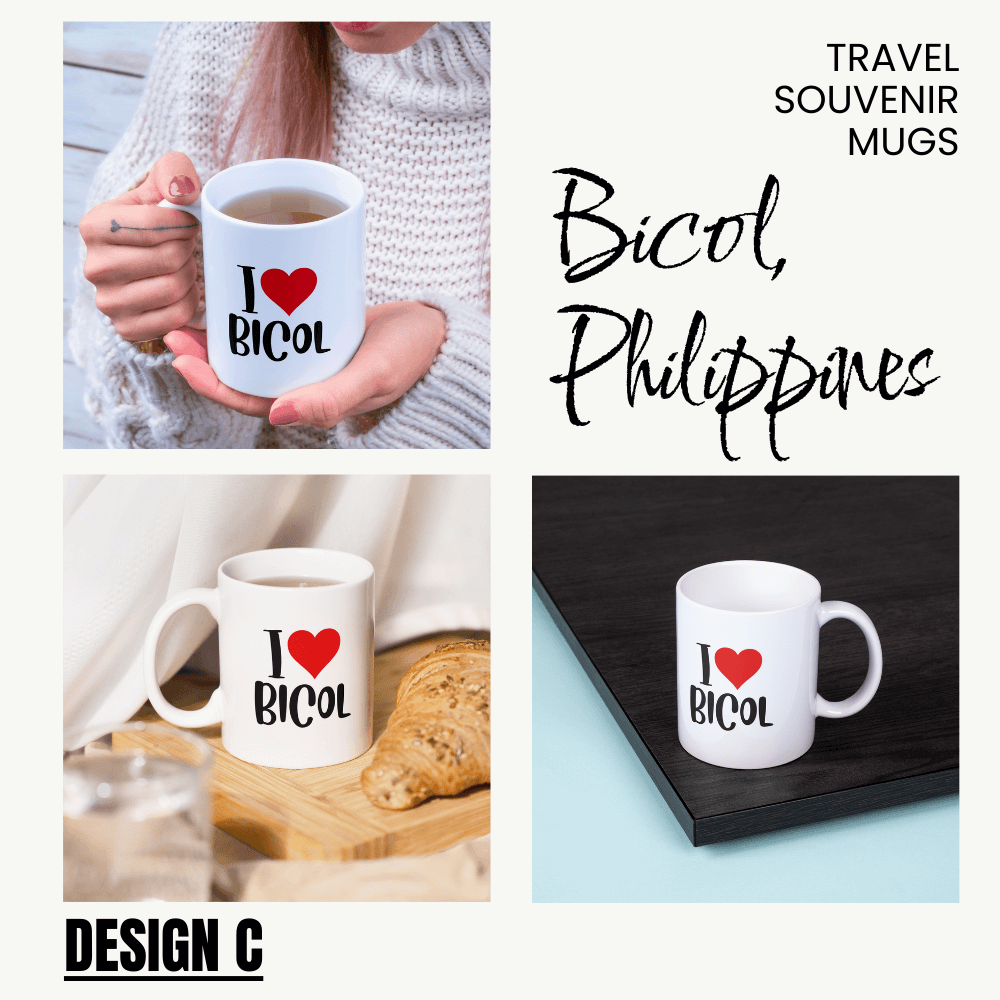 Bicol Philippines Travel Souvenir Mugs 11oz Ceramic Mug
