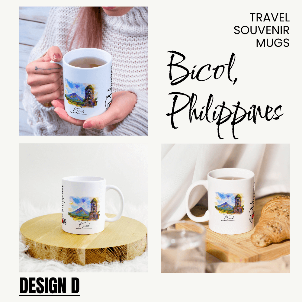 Bicol Philippines Travel Souvenir Mugs 11oz Ceramic Mug