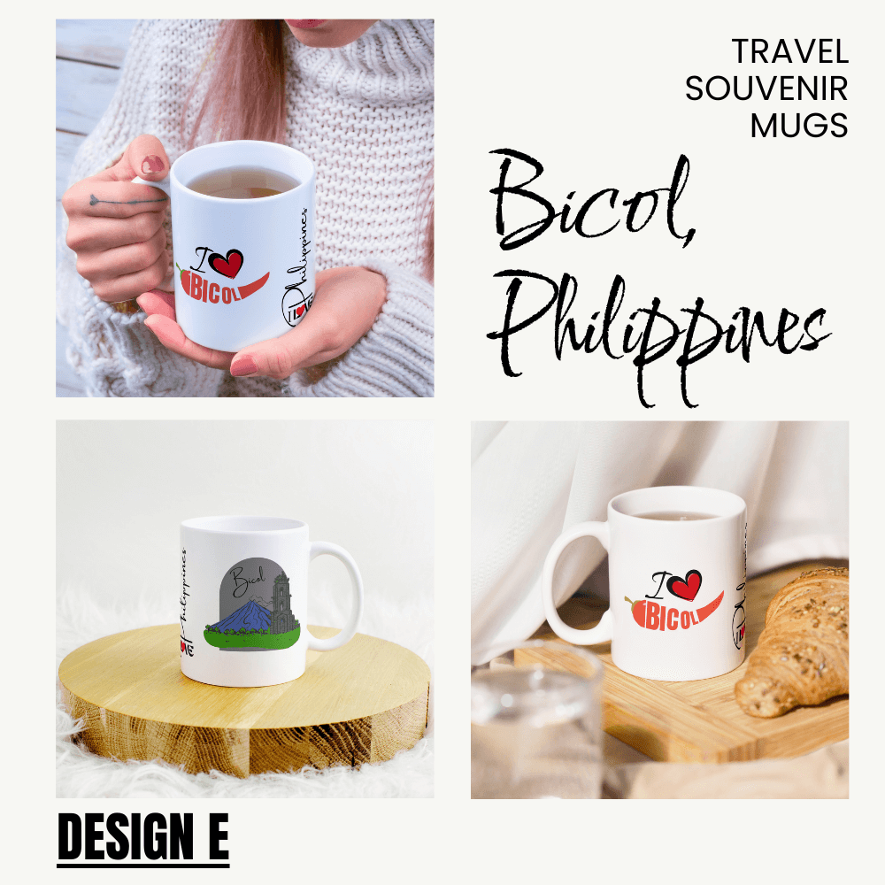 Bicol Philippines Travel Souvenir Mugs 11oz Ceramic Mug