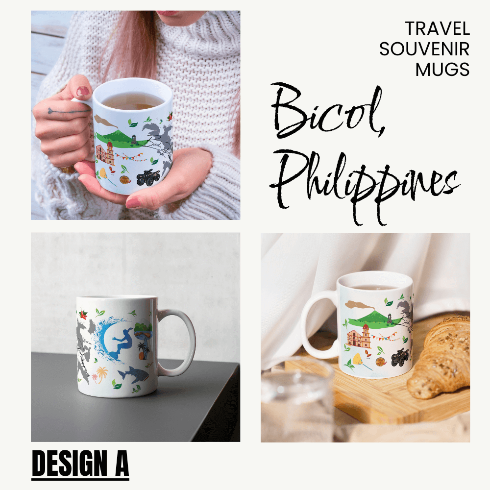 Bicol Philippines Travel Souvenir Mugs 11oz Ceramic Mug